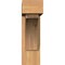 Ekena Millwork Thorton Block Smooth Bracket w/ Offset Brace, Western Red Cedar, 5 1/2"W x 18"D x 18"H BKT0604X18X18THR05SWR - alternate 2